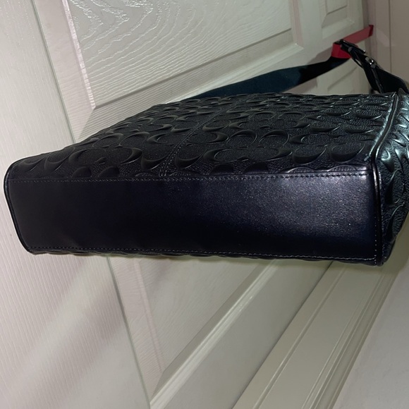 Coach Outlet: Houston Map Bag In Signature Leather - Picture 6 of 12